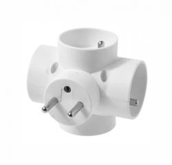Rozdvojka 4x10A guat