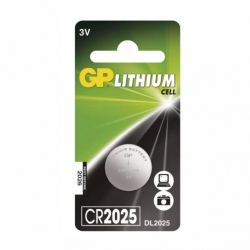 Batria GP CR2025 3V 170mAh ltiov