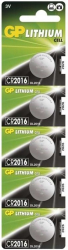 Batria GP CR2016 3V 90mAh ltiov
