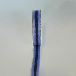 Stuha ltkov 15mmx4m modr psikovan