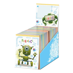 Zpisnk trhac 9x12cm Robotics