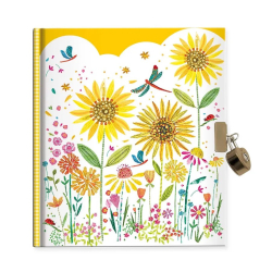 Zpisnk so zmkom 1442-0364 Flowers stitch