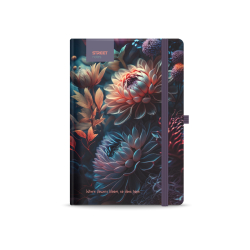 Zpisnk A6 linkovan 96l Blossom
