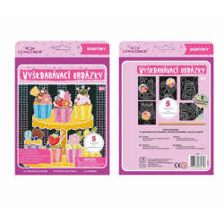 Vykrabovacie obrzky Torty