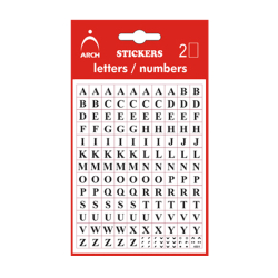 Nalepka - psmenka 5mm A-Z