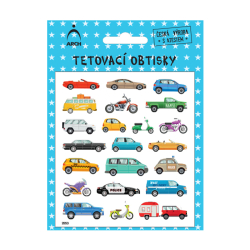 Tetovaky detsk dopravn prostriedky 2553
