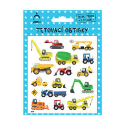 Tetovaky detsk dopravn prostriedky 2556