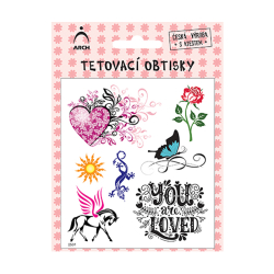 Tetovaky detsk dievensk 2591