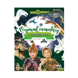 Vymaovnky A4 s tetovakami Dinosaury