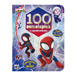 100 samolepiek s vymaovnkami Spidey