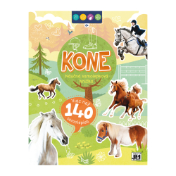 Samolepkov knika Kone