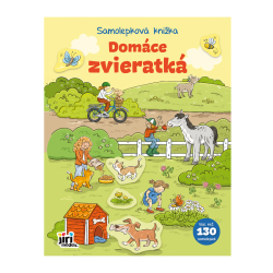 Samolepkov knika Domce zvierat