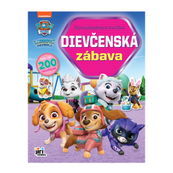 Vek samolepkov knika Dievensk zbava Paw Patrol