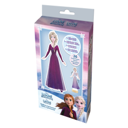 Magnetick bbika s vymaovnkou Frozen