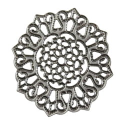 Kovov ozdoba, okrhla 3cm 29959