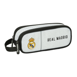 Pzdro na ceruzky 2zip Real Madrid biele
