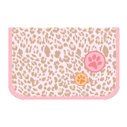 Perank 1zip REYBAG Pink Safari