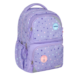 kolsk batoh BELMIL Maxi pack Purple Dots