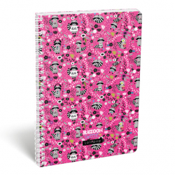 Zoit pirlov A4 linajkov LOLLIPOP RACCOON LZ