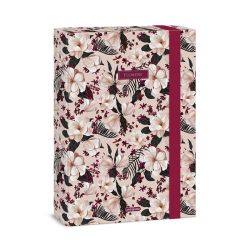 kolsk box A4 FLOWERY PINK ARS UNA