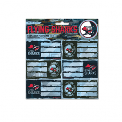 ttky na zoity 3x6ks FLYING SHARK ARS UNA