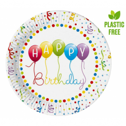 Party tanier Happy Birthday 93426
