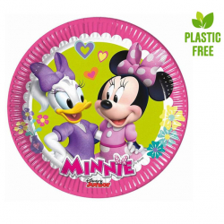 Prty tanier papierov Minnie 20cm 8ks
