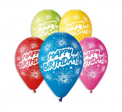 Prty baln Happy Birthday/5ks P041