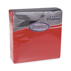 Papierov obrsky PREMIUM 40cm/50ks erven 89101