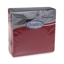 Papierov obrsky PREMIUM 40cm/50ks bordov 89108