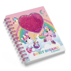 pirlov blok s glitrom Sweet Dreams