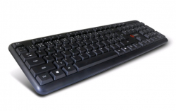 Klavesnica C-TECH KB-102 USB CZ/SK slim