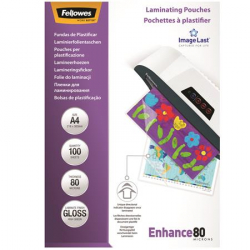 Laminovacia flia FELLOWES A4 80my/100