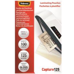 Laminovacia flia FELLOWES 54x86 125my/100