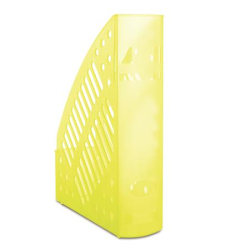 Stojan na asopisy plast DONAU 7cm transp.lt