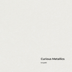 Vizitkov papier Curious Metal Ice Gold 250g
