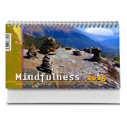 Stolov kalendr Motivan - Mindfulness BAR 2025