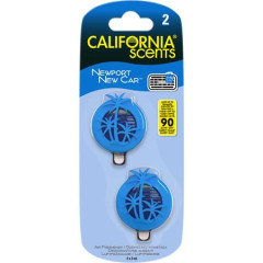 Va do auta, mini difzor, 2*3 ml, CALIFORNIA SCENTS "Newport New Car"