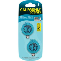 Va do auta, mini difzor, 2*3 ml, CALIFORNIA SCENTS "Ocean Wave"