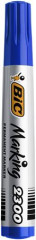 Permanentn popisova, 3,7-5,5 mm, zrezan hrot, BIC "ECO 2300", modr