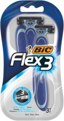 Holiaci strojek, psnky, jednorazov, BIC "FLEX 3"