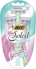 Holiaci strojek, dmsky, jednorazov, BIC "MISS SOLEIL SENSITIVE"