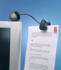 Driak dokumentov, na monitor, so tipcom, KENSINGTON "FlexClip"