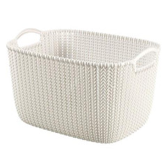 Pleten kok, rozmer L, CURVER "Knit", biely