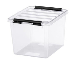 lon box, plastov, 3 l, ierne chytky, SMARTSTORE "Classic 3", priehadn
