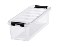 lon box, plastov, 3,5 l, ierne chytky, SMARTSTORE "Classic 4", priehadn