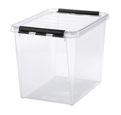 lon box, plastov, 25 l, ierne chytky, SMARTSTORE "Classic 16", priehadn