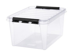 lon box, plastov, 32 l, ierne chytky, SMARTSTORE "Classic 31",  priehadn