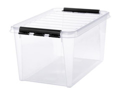 lon box, plastov, 47  l, ierne chytky, SMARTSTORE "Classic 45",  priehadn