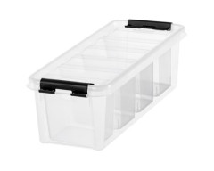 lon box, plastov, ierne chytky, 4 priehradky, SMARTSTORE "Classic 4",  priehadn